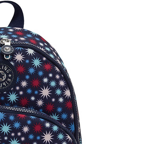 Kipling Paola Small Printed Hátizsák Kék | HU 1601OK